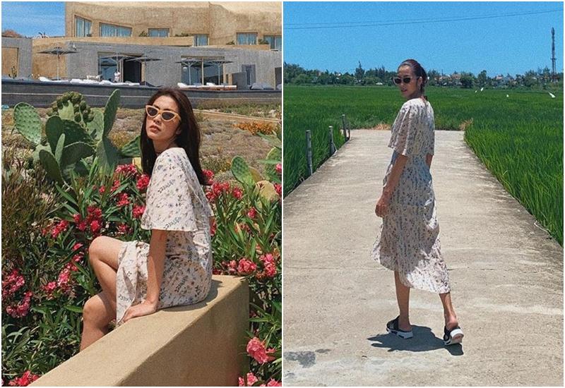 Tăng Thanh Hà mặc lại đồ cũ, mất điểm nhẹ vì đôi chân tong teo-6