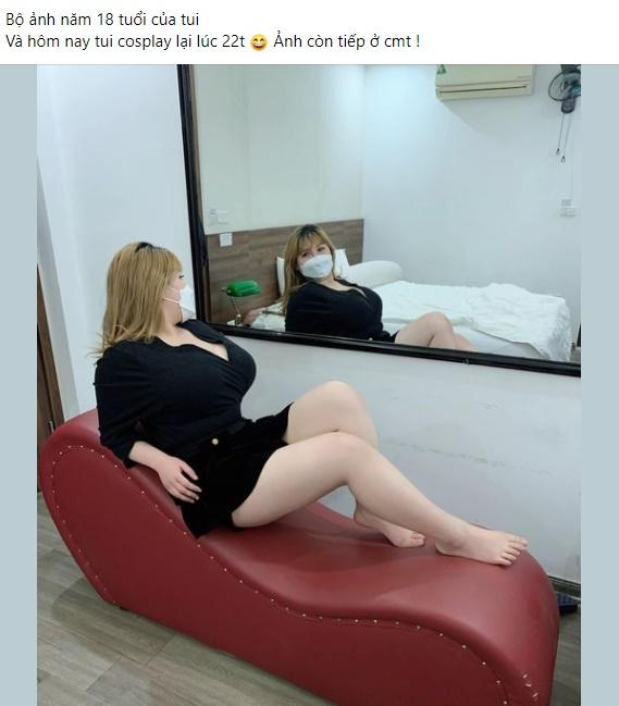 Đỏ mặt loạt ảnh hot girl ngực khủng check-in bên ghế tình yêu-1