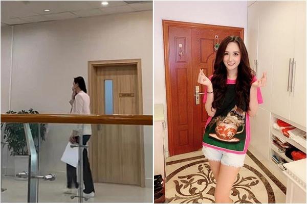 Seeing Mai Phuong Thuy going to the doctor, what does she look like?