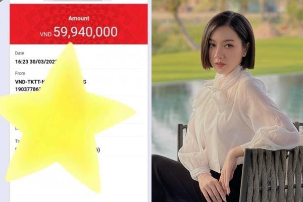 Bang Di was praised for her behavior when she mistakenly transferred 60 million to the shipper