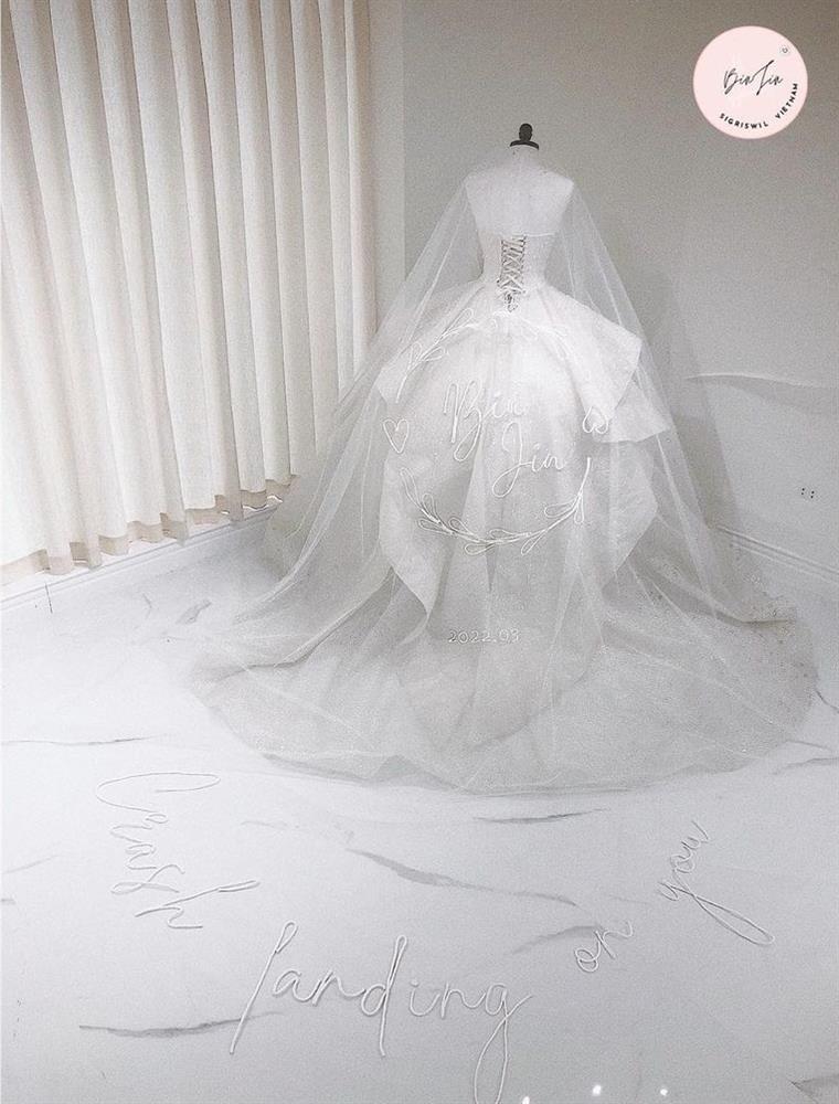 Revealing a special wedding veil for Hyun Bin and Son Ye Jin's wedding-2