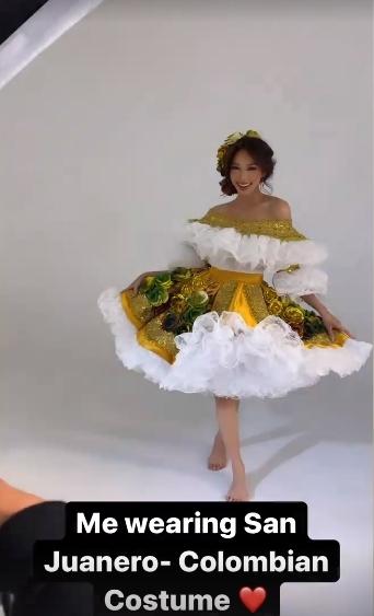 Hoa hậu Thùy Tiên hóa thân thành cô gái La tinh siêu quyến rũ-5