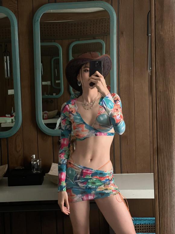 Cô cao bồi Kỳ Duyên gây mê với vòng eo bé tí chấp cả cam thường-3