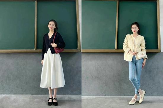 Cô giáo cực xinh đẹp, lên đồ 'chặt chém' 3 năm không trùng đồ