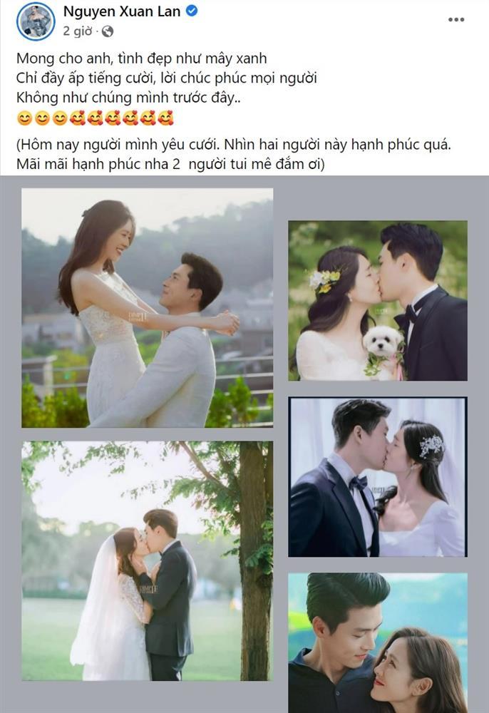 Xuan Lan said she was in love with Hyun Bin, but didn't realize the fake wedding photo-1