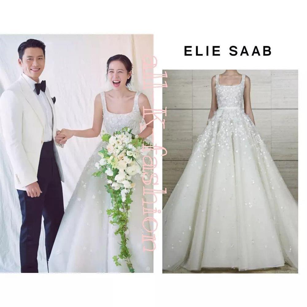 2 wedding dresses that turn Son Ye Jin into a princess cost nearly 1 billion-4