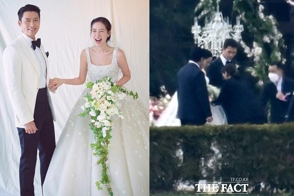 Cô dâu Son Ye Jin rơi nước mắt, ném hoa cưới cho người đặc biệt-9