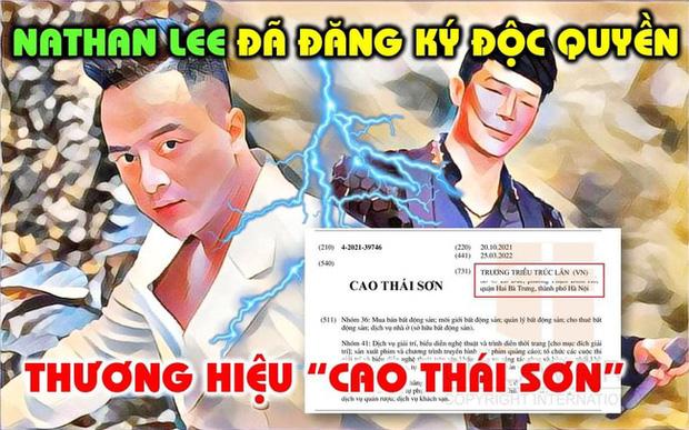 Nathan Lee đăng ký độc quyền tên Cao Thái Sơn là KHÔNG KHẢ THI-2