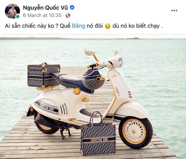 Đoàn Di Băng quay xe, không mua xe Vespa Dior vì tiếc tiền?-1