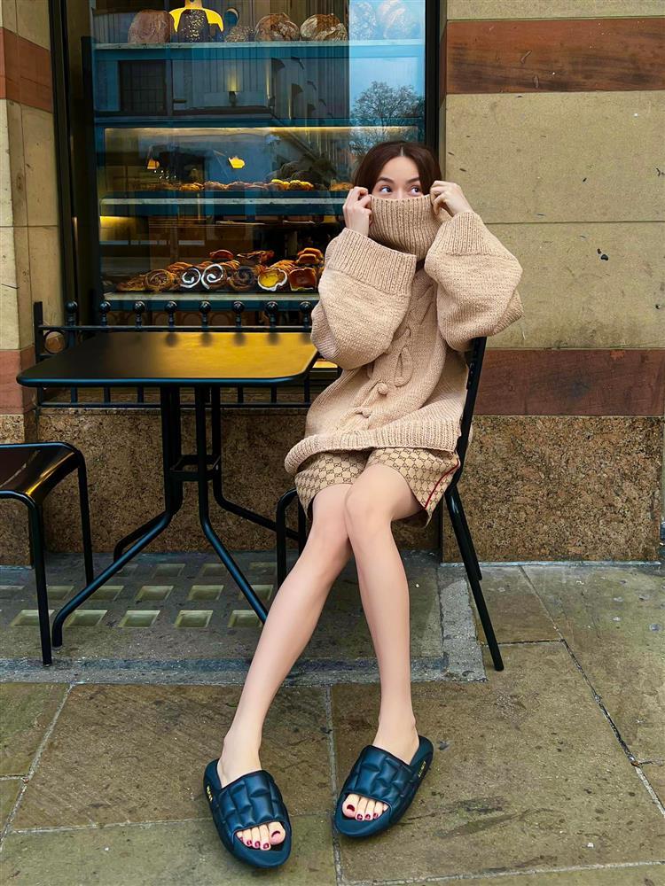 Hồ Ngọc Hà kéo lê đôi dép 17 triệu đi khắp London-6