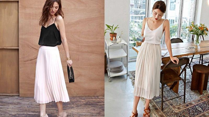 Tips to mix clothes with white skirts from work to street - 6