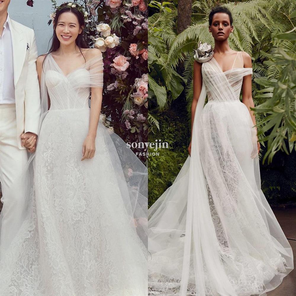 Đám cưới Huyn Bin và Son Ye Jin Váy cưới cô dâu đắt đỏ đến mức nào