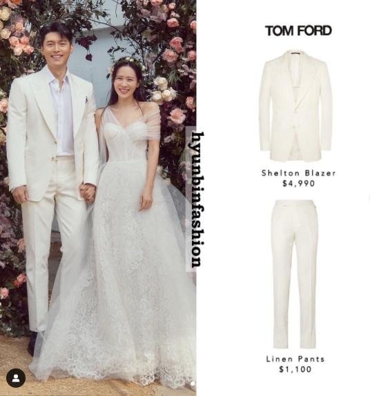 Hyun Bin chi gần nửa tỷ cho 3 bộ suit trong ngày cưới Son Ye Jin-5