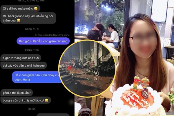 Feeling sorry for the last message of the girl who died in the burning motel in Phu Do