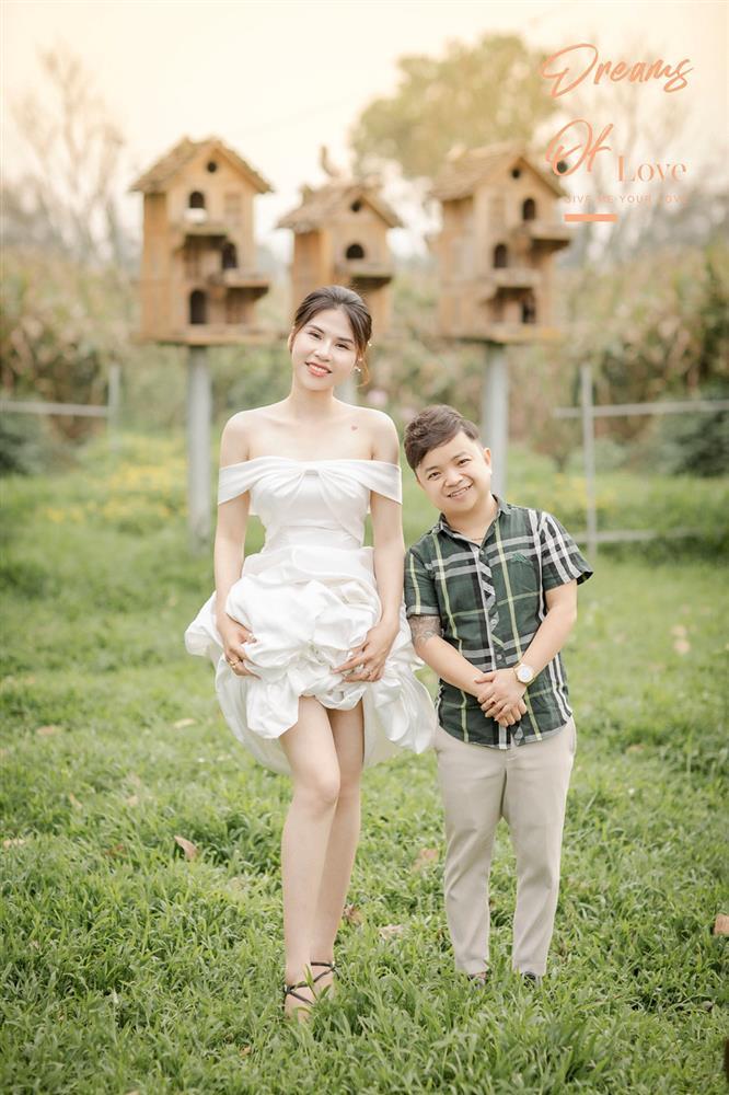 Special wedding in Hai Duong: 1m37 tall guy gets married 1m62, the bride is as pretty as Miss-1