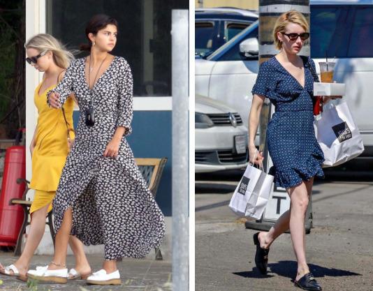 Dàn mỹ nhân Hollywood chuộng váy họa tiết nữ tính-2