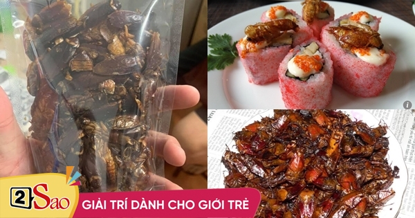 4 dishes from cockroaches suddenly become a specialty in China