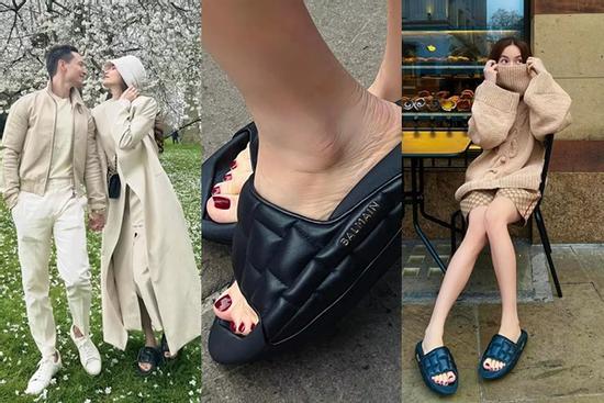 Hồ Ngọc Hà kéo lê đôi dép 17 triệu đi khắp London