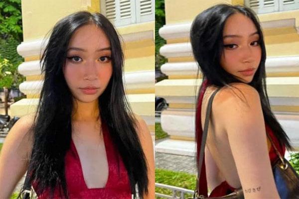 My Linh's daughter shows an open photo, netizens are startled and don't recognize it-1