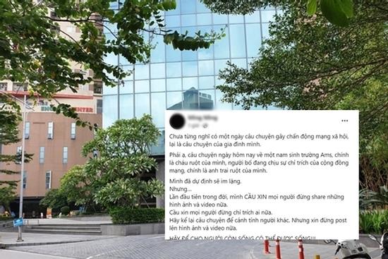 Truy tìm người đăng clip và thư tuyệt mệnh vụ nam sinh nhảy lầu