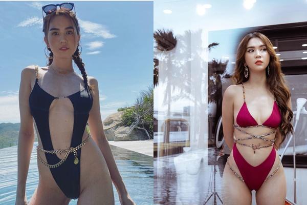 Đoàn Di Băng mặc bikini lộ hiểm, góc chụp nhạy cảm hơn Ngọc Trinh-6
