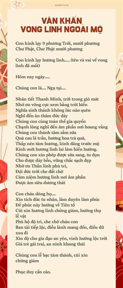 The most standard Thanh Minh New Year vows outside the grave in 2022-2