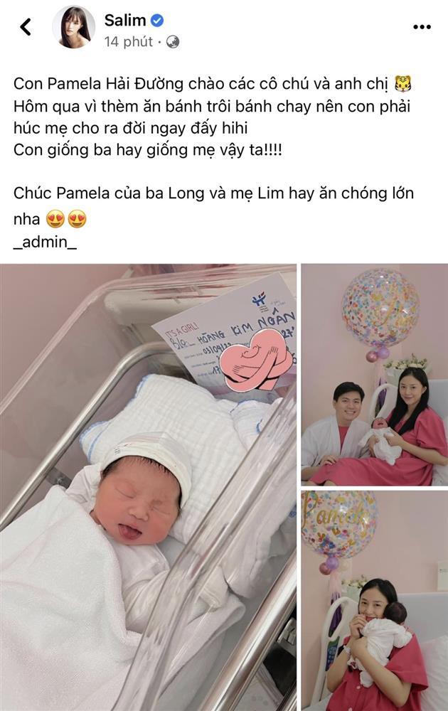 Salim hạ sinh con đầu lòng, nhan sắc vừa đẻ xong gây sốt-1
