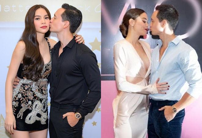 Điều đặc biệt nhất của cặp đôi này khi yêu đó là dám thể hiện những hành động tình tứ ở nơi công cộng như ôm hôn nhau, mặc kệ những ánh mắt hiếu kì của mọi người nhìn vào. Đây là việc là không phải cặp đôi nào cũng dám làm ở chốn đông người.