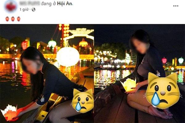 Authorities find female tourists showing off their offensive bodies in Hoi An-2