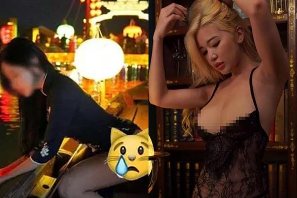 Loạt hình tạo dáng phản cảm mẫu nữ show ảnh hở hang ở Hội An-6
