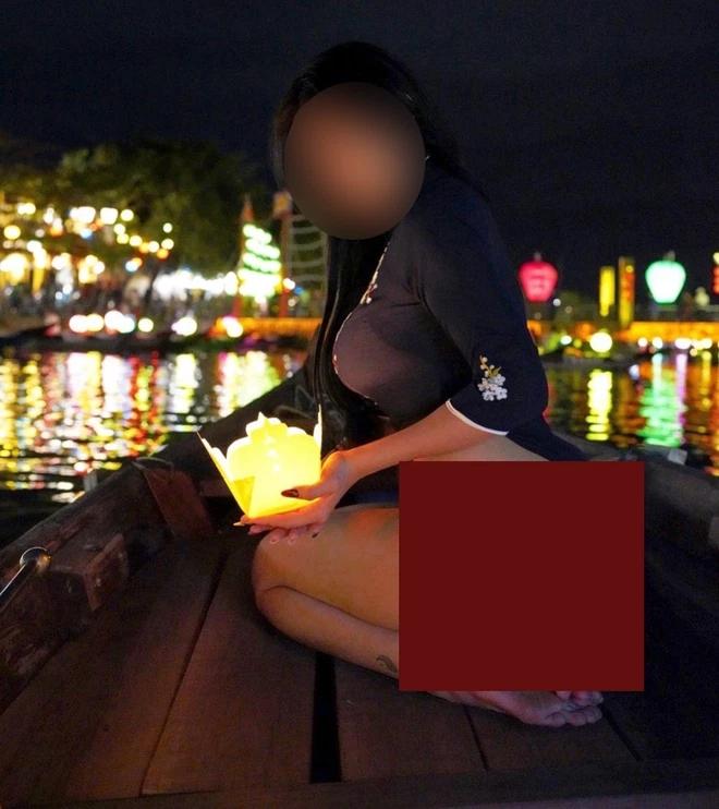 A series of offensive poses for female models showing revealing photos in Hoi An-2