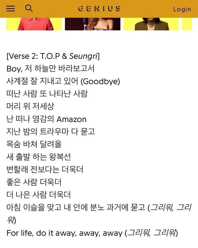BIGBANG mãi là 5 dòng kẻ, Seungri hát bè cho T.O.P trong Still Life?-5