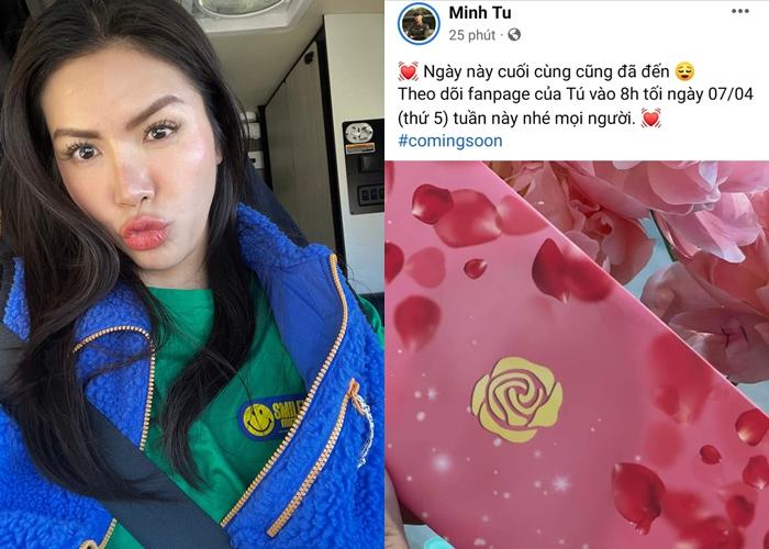 Minh Tú khoe thiệp hồng, sắp cưới bạn trai Tây?-1