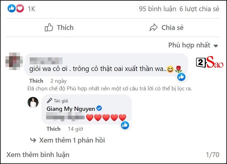 Miss Giang My locked Facebook comments after Tan Hoang Minh-3 case