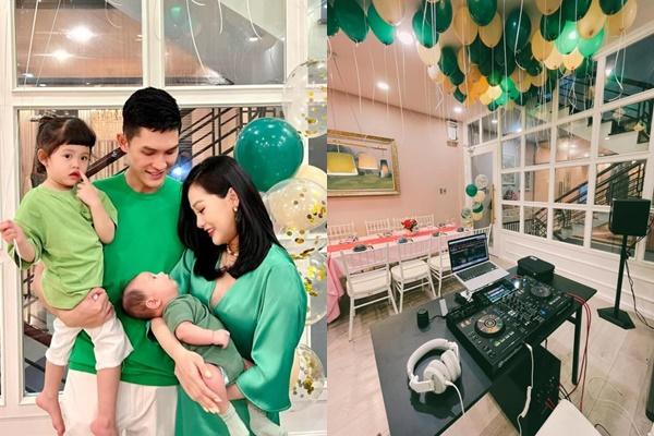 Quang Vinh’s sister shows off her husband celebrating his birthday, revealing his luxury home