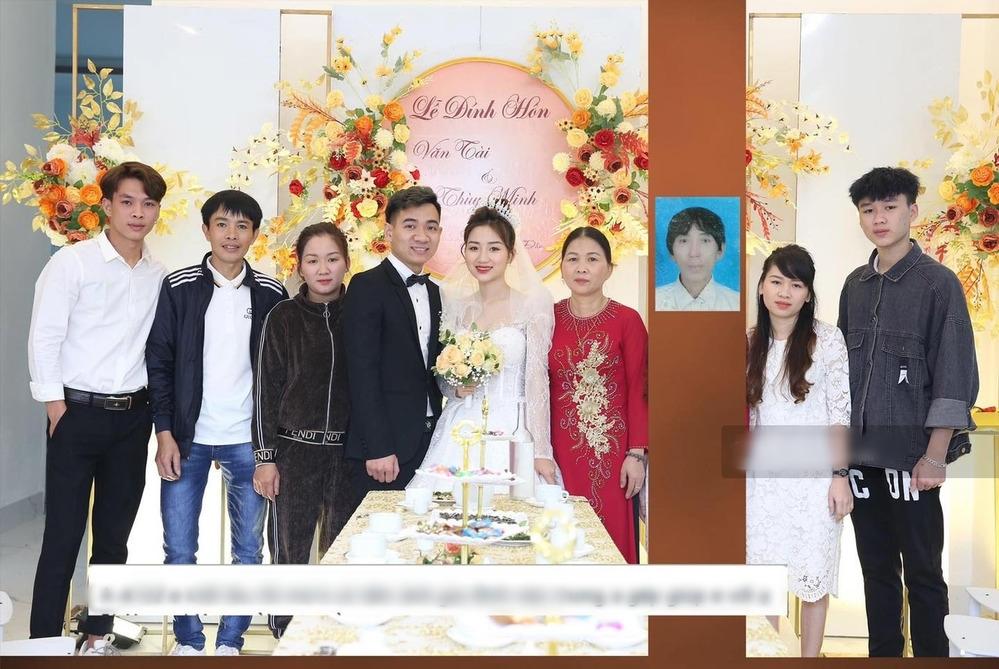 Bức ảnh cưới ghép người bố đã mất, nhìn chân thật trào nước mắt-2