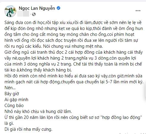 Ngọc Lan bị chê hung dữ khi gạch nát hợp đồng-2
