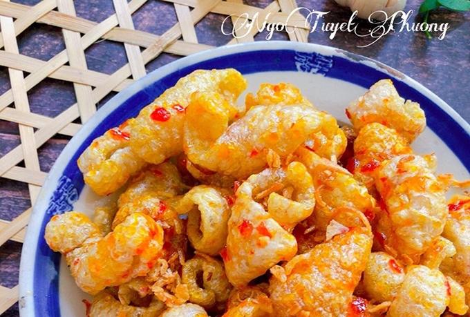 Da heo chiên giòn, dễ làm mà ăn là mê liền!-2