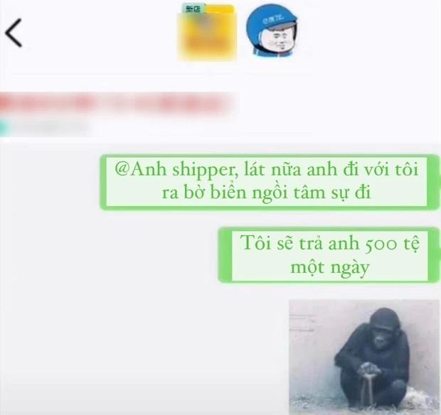 Phận shipper sao quá áp lực: Khách yêu cầu nghỉ làm, bao trọn 1 ngày công-1