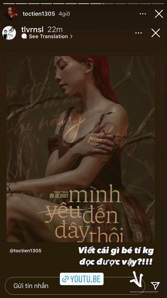 Nhờ có chút xíu bị đòi giá 200 triệu, Tóc Tiên phản Touliver chỉ 5 chữ-3