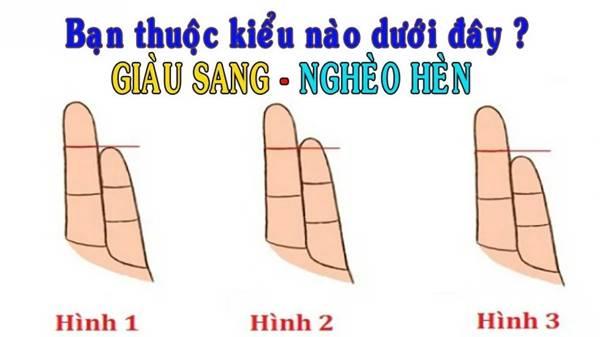 Giơ bàn tay 5 giây nhìn độ dài các ngón: Biết ngay tính cách và tương lai-1