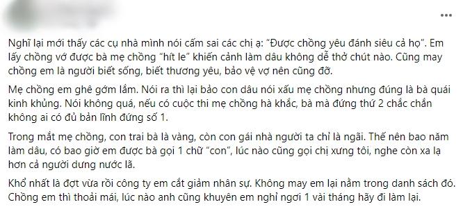 Xăm môi bị mẹ chồng xỉa xói, chồng chi luôn 40 triệu cho vợ độ loa-1