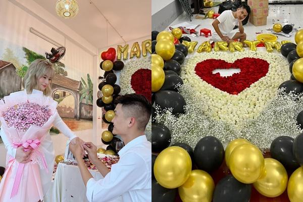 Mac Van Khoa proposed to his wife, behind the scenes he fainted