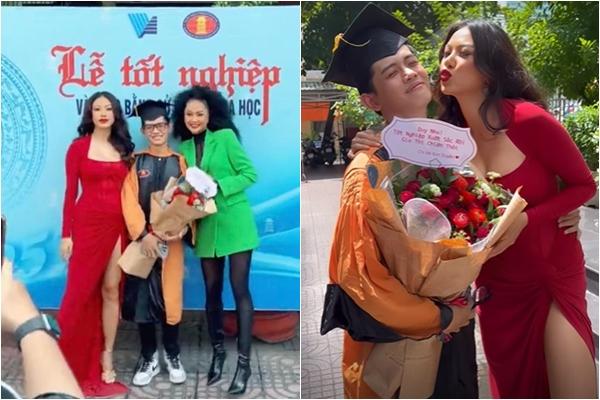 H’Hen Niê, Kim Duyen attended the assistant’s graduation but were sexy and confused