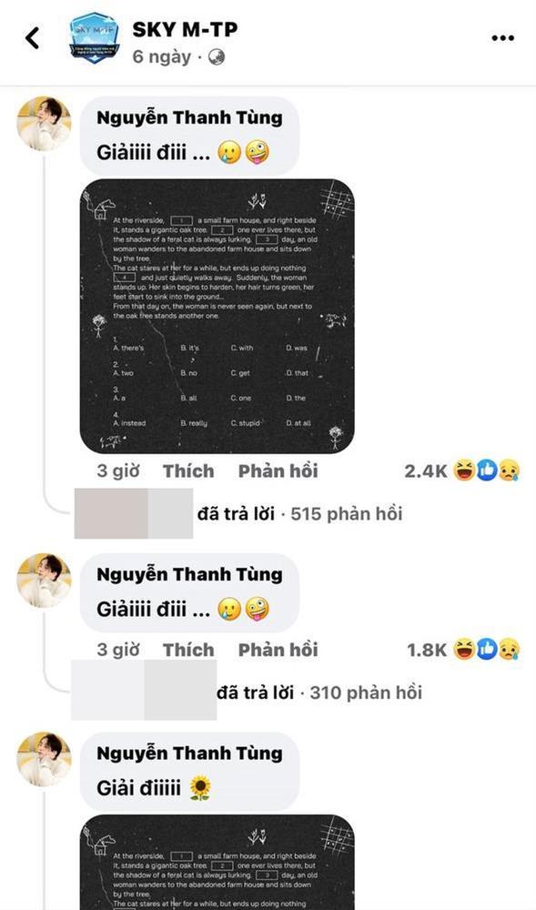 Sơn Tùng trực tiếp đáp trả Thiều Bảo Trâm, chuyện gì đây?-3