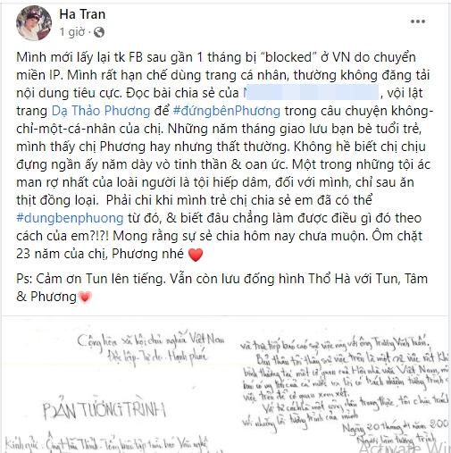 Sao Việt lên tiếng vụ nhà thơ Dạ Thảo Phương tố bị cưỡng hiếp-9