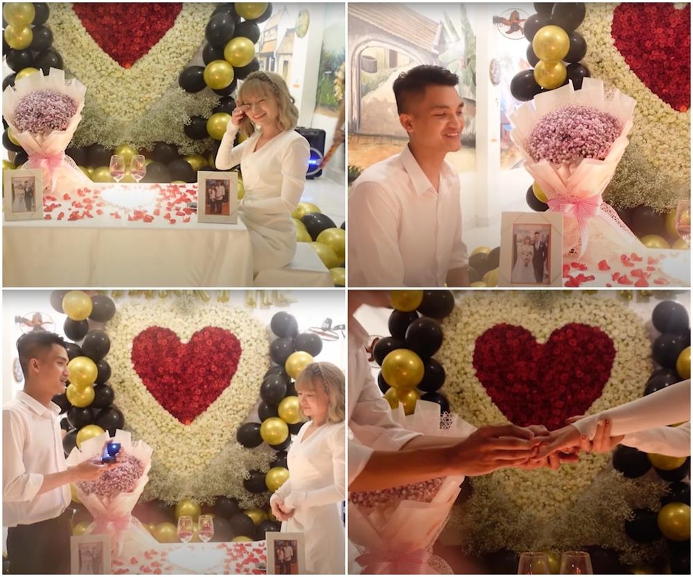 Được Mạc Văn Khoa cầu hôn, bà xã hot girl cảm động bật khóc-4