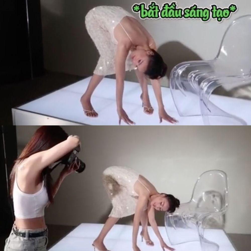 Lan Ngọc say bye hình tượng ngọc nữ với lối tạo dáng khó tả-2