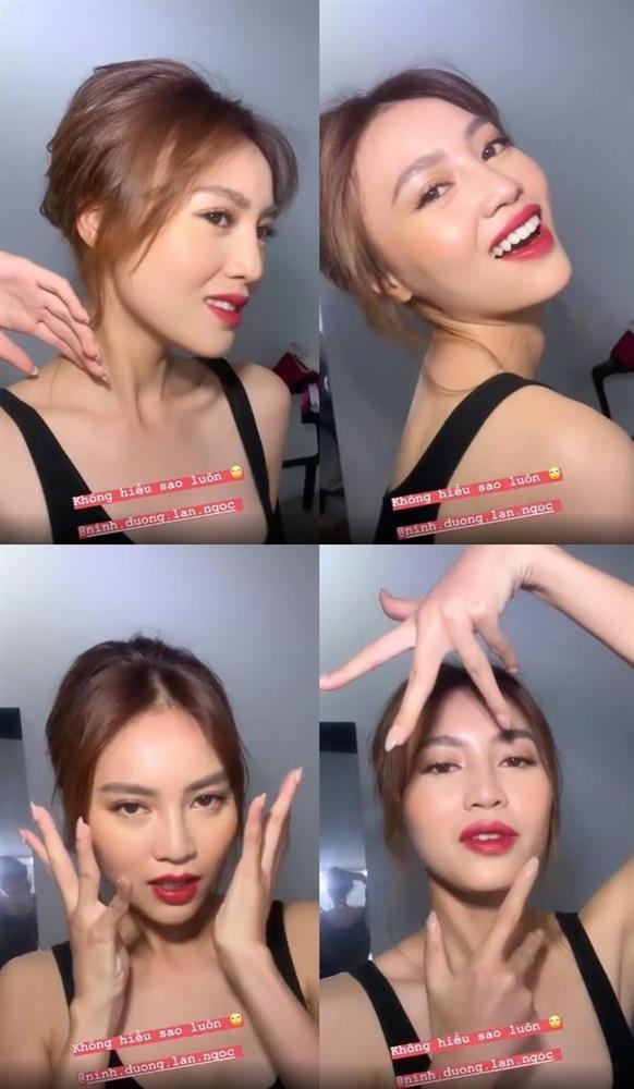 Lan Ngọc say bye hình tượng ngọc nữ với lối tạo dáng khó tả-4