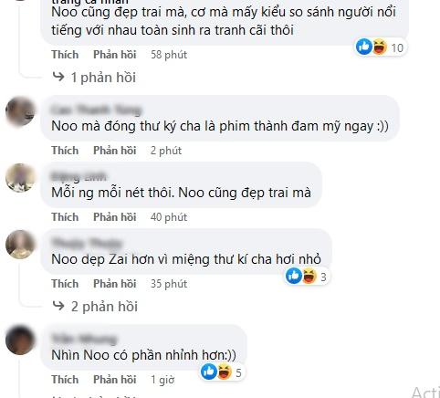 Tranh cãi bình luận Noo Phước Thịnh giống nam phụ Hẹn Hò Chốn Công Sở-7